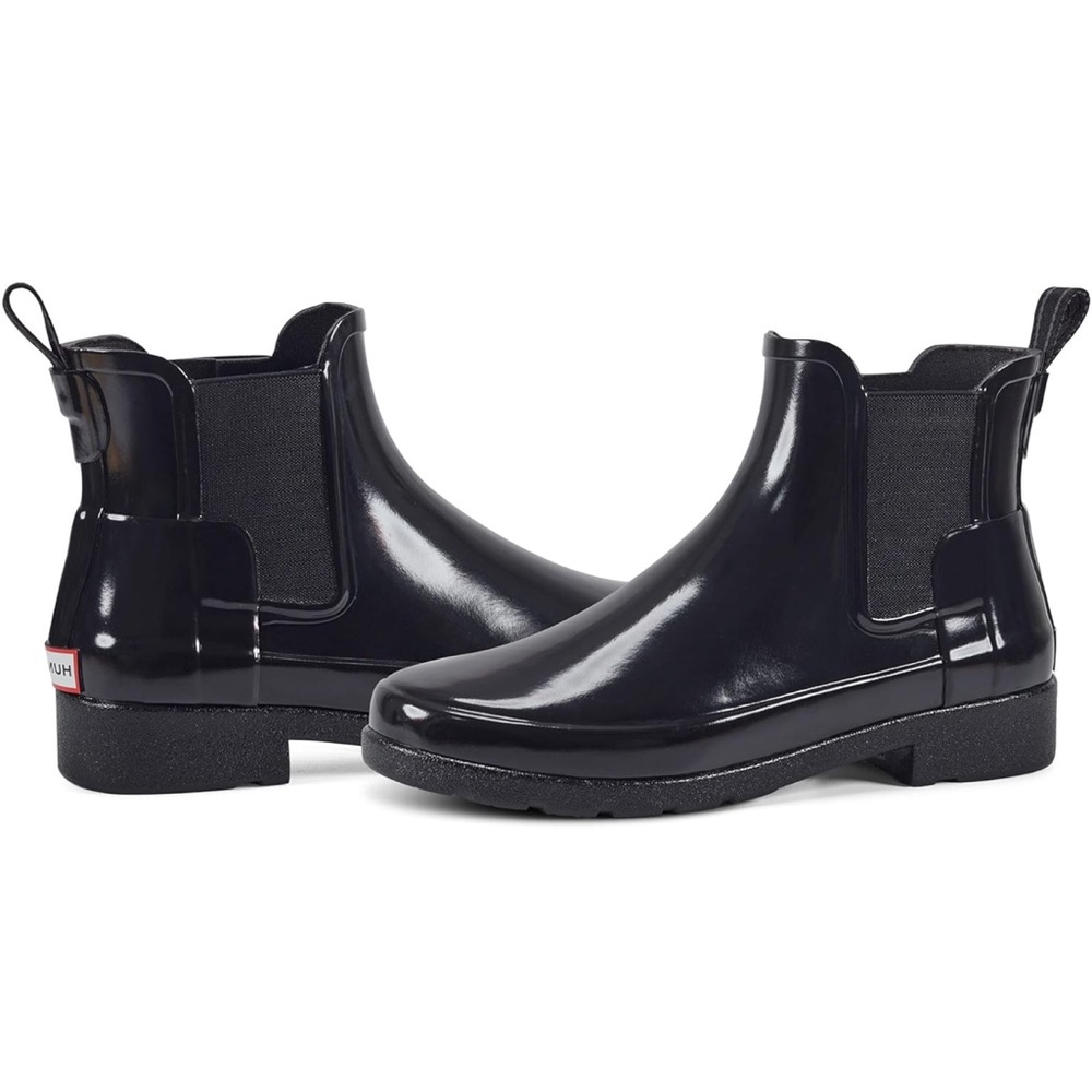 Hunter Women’s 6 Refined Chelsea Gloss Boots